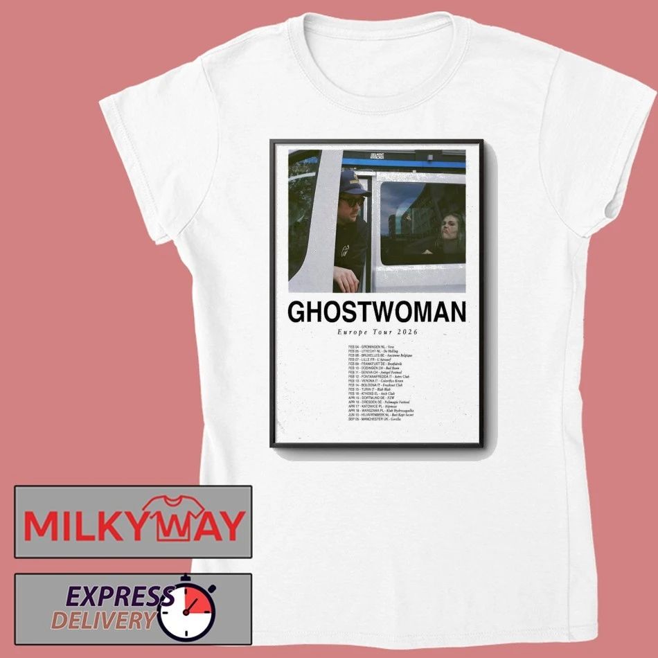 Ghostwoman Poster EU Tour 2026 shirt