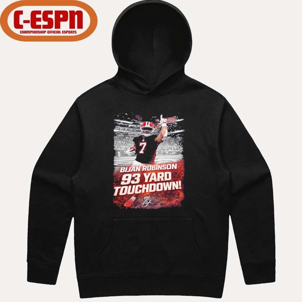 Bijan Robinson 93 Yard Touchdown Shirt