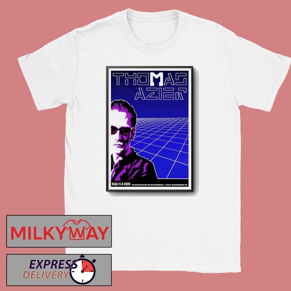 Thomas Azier Groningen Netherlands Apr 11 2026 Poster shirt