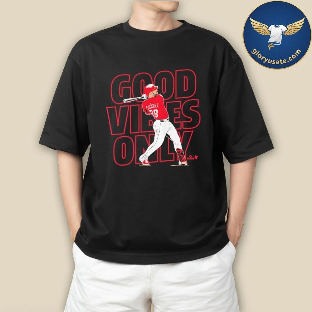 Eugenio Suarez Good Vibes Only Cincinnati Shirt