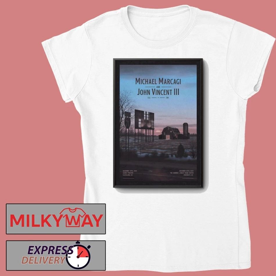 Michael Marcagi Dec 19 2025 Agora Theatre In Cleveland OH Poster shirt