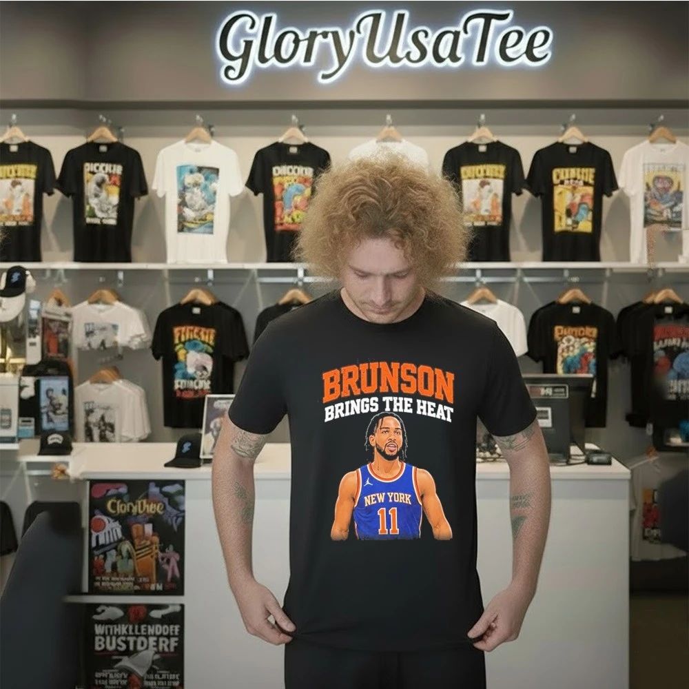 Jalen Brunson 11 Knicks Brings the Heat Vintage Fan Shirt