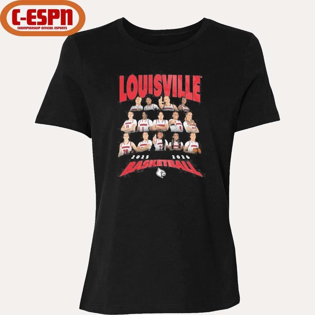 2025-2026 Louisville Women’s Basketball Team Shirt