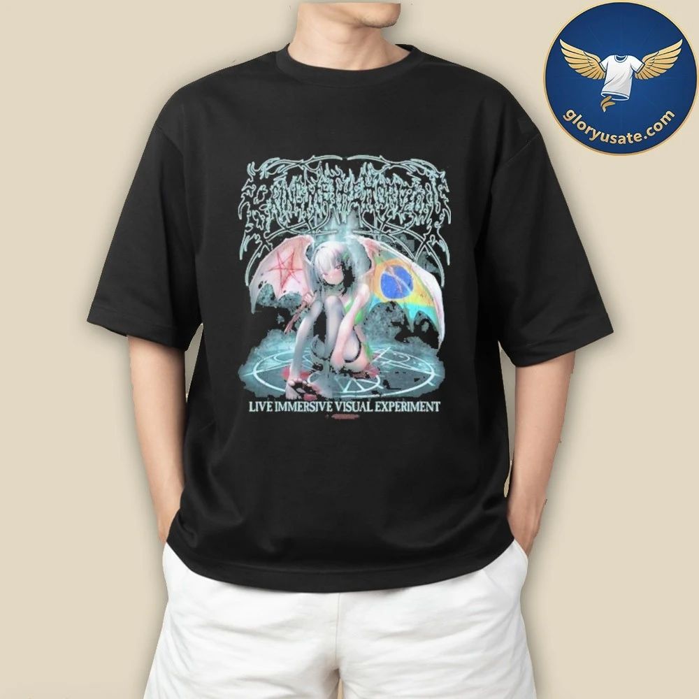 Bring Me The Horizon Merch Store L.I.V.E. In Sao Paulo Black T-Shirt