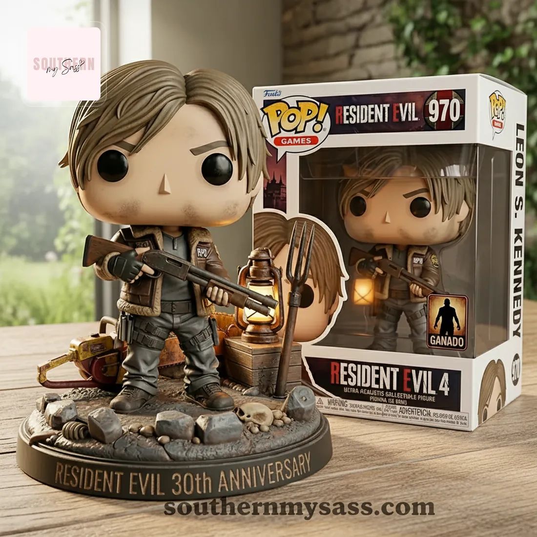 Resident Evil 30th Anniversary Leon S. Kennedy Pop Figure Doll