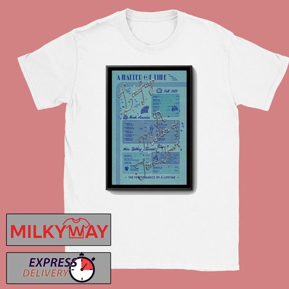 2025 Laufey Fall Tour Poster shirt