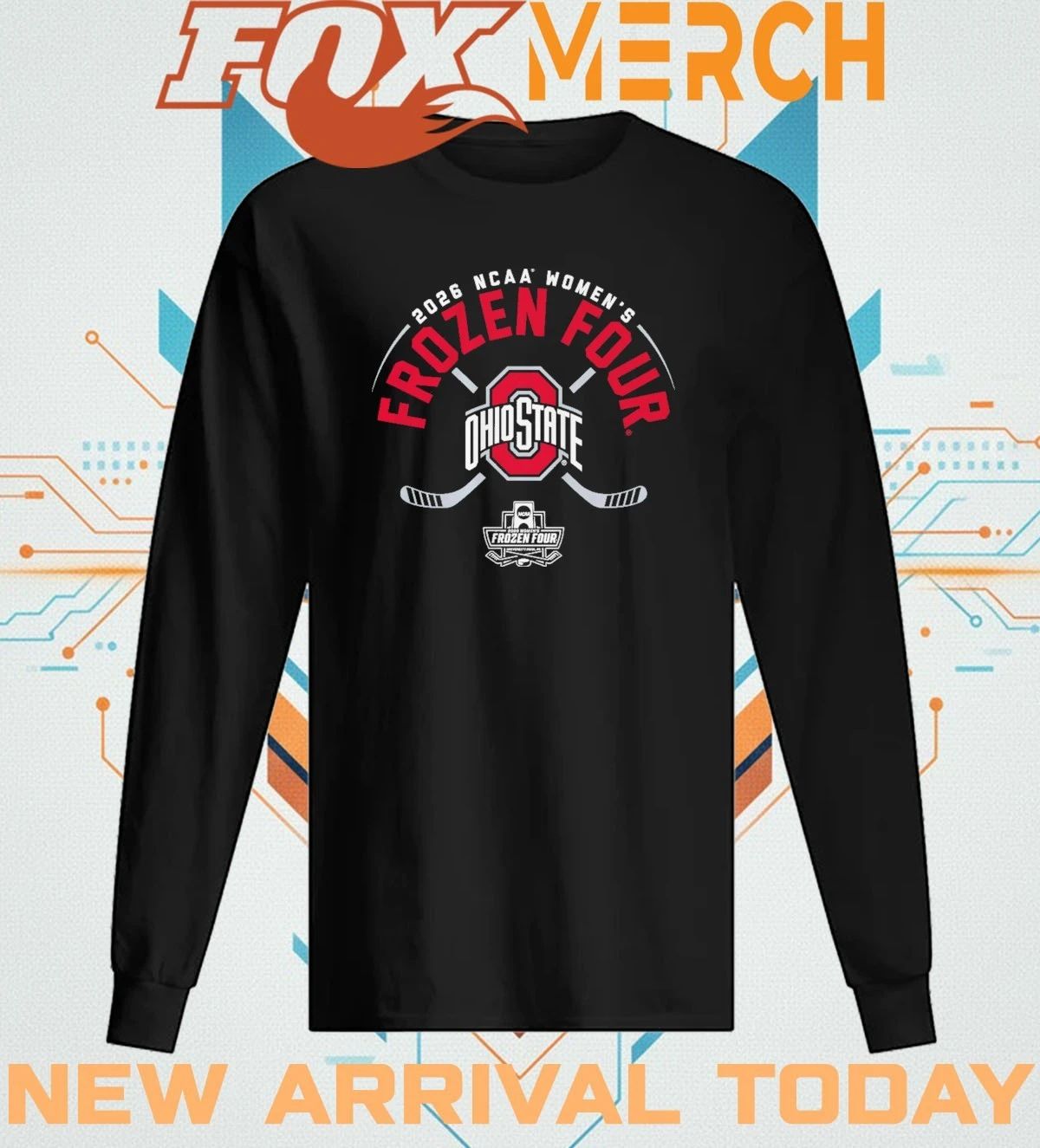 Ohio State Women’s Hockey 2026 Frozen Four t-shirt