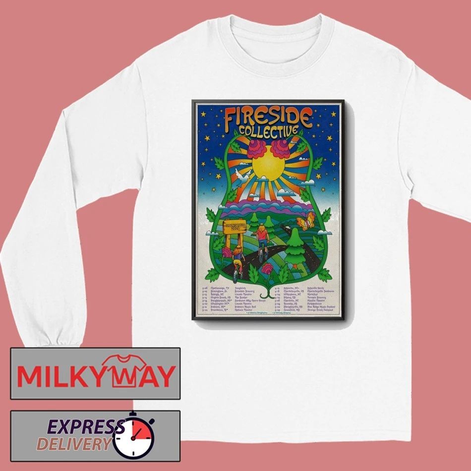 Poster Fireside Collective Spring 2026 Tour shirt