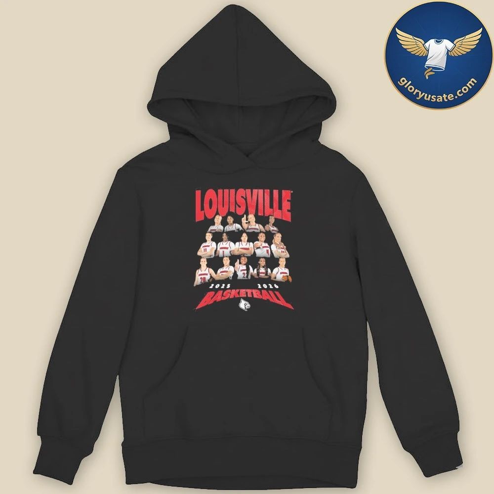 Louisville Women’s Basketball Black Team Shirt