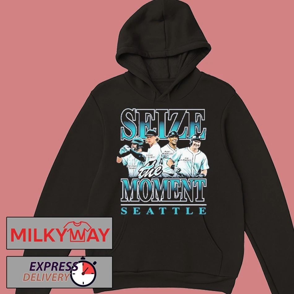 Seattle Mariners Seize The Moment 2025 Shirt