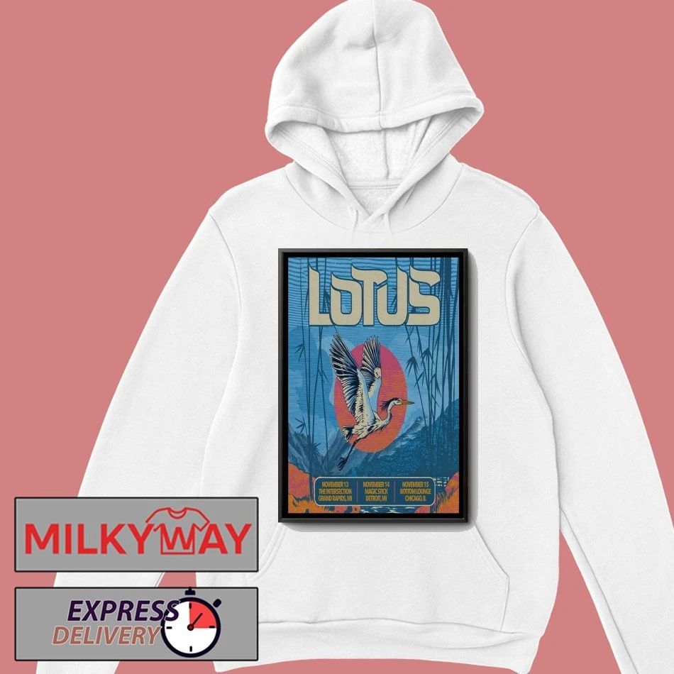 Lotus Nov 15 2025 Chicago IL Poster shirt