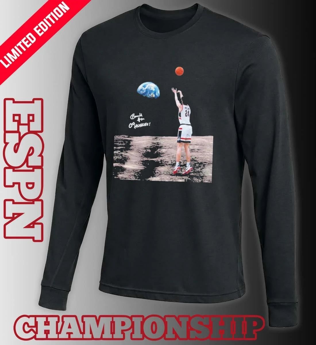 Braylon Mullins Moon Shot Mullins UConn T-shirt