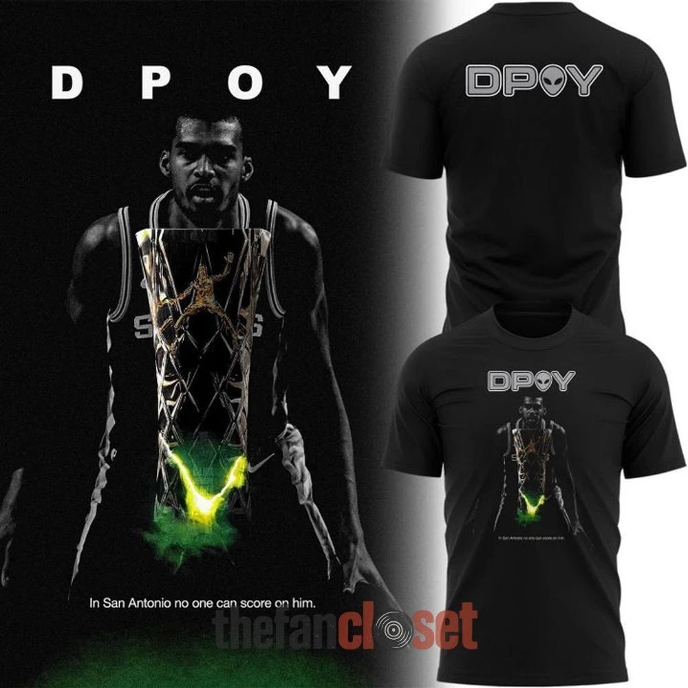 San Antonio Spurs Victor Wembanyama DPOY Shirt