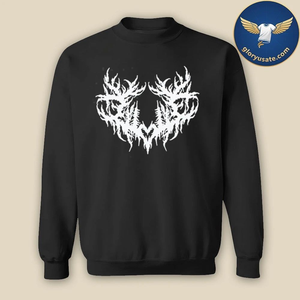 Lorna Shore Lorna Spiked Heart Shirt