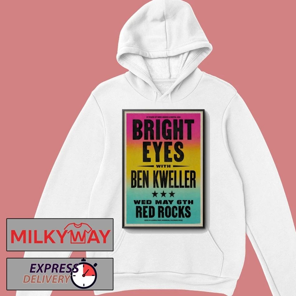 Bright Eyes Morrison CO Event On May 6 2026 Poster shirt