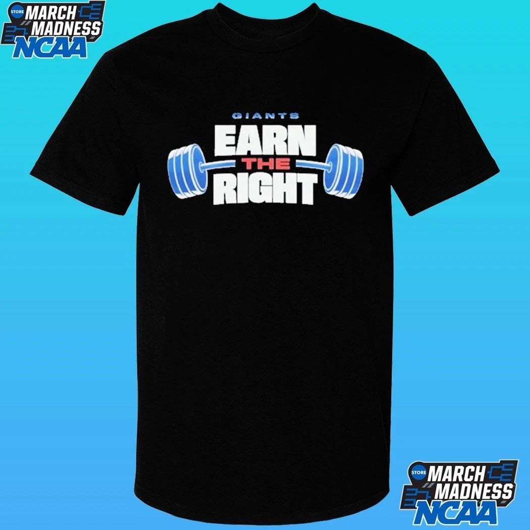 Giants Earn The Right Shirt