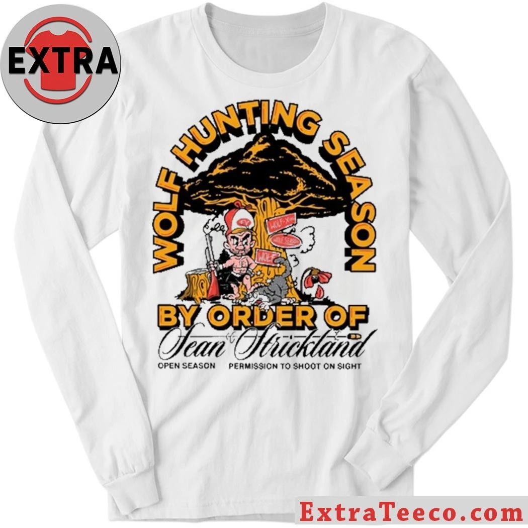 Sean Strickland Wolf Hunting Season Shirt