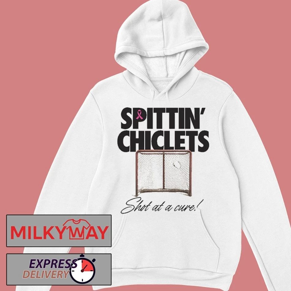Breast Cancer Awareness Spittin Chiclets Shot At A Cure Shirt