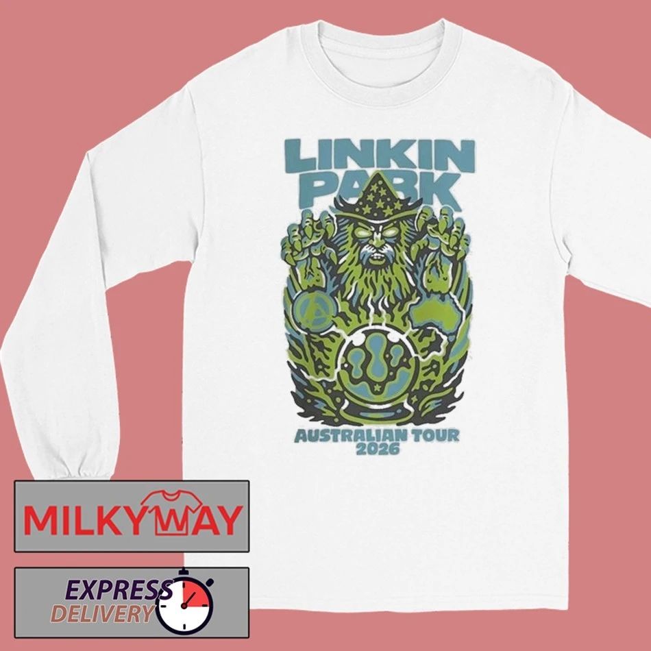 Linkin Park Sindy AUS NZ Wizard Australia From Zero Tour 2026 Merchandise shirt