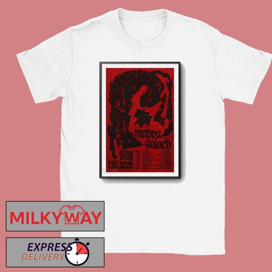 Madra Salach Fall Tour UK 2026 Poster shirt
