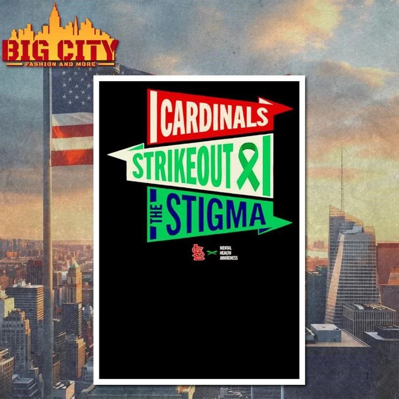 Cardinals Strikeout The Stigma 2026 Shirt