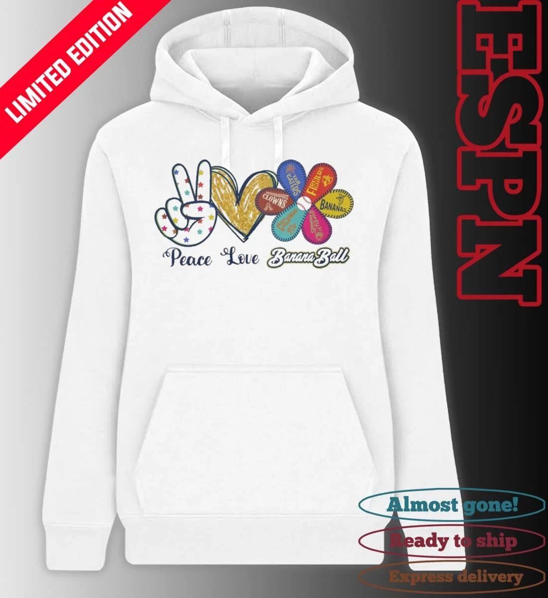 Peace Love Banana Ball 2026 Shirt