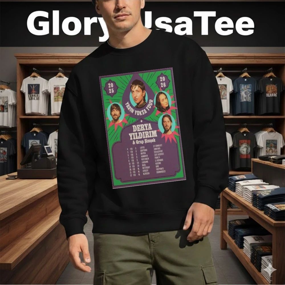 Derya Yildirim & Grup Simsek February 2026 Poster Shirt