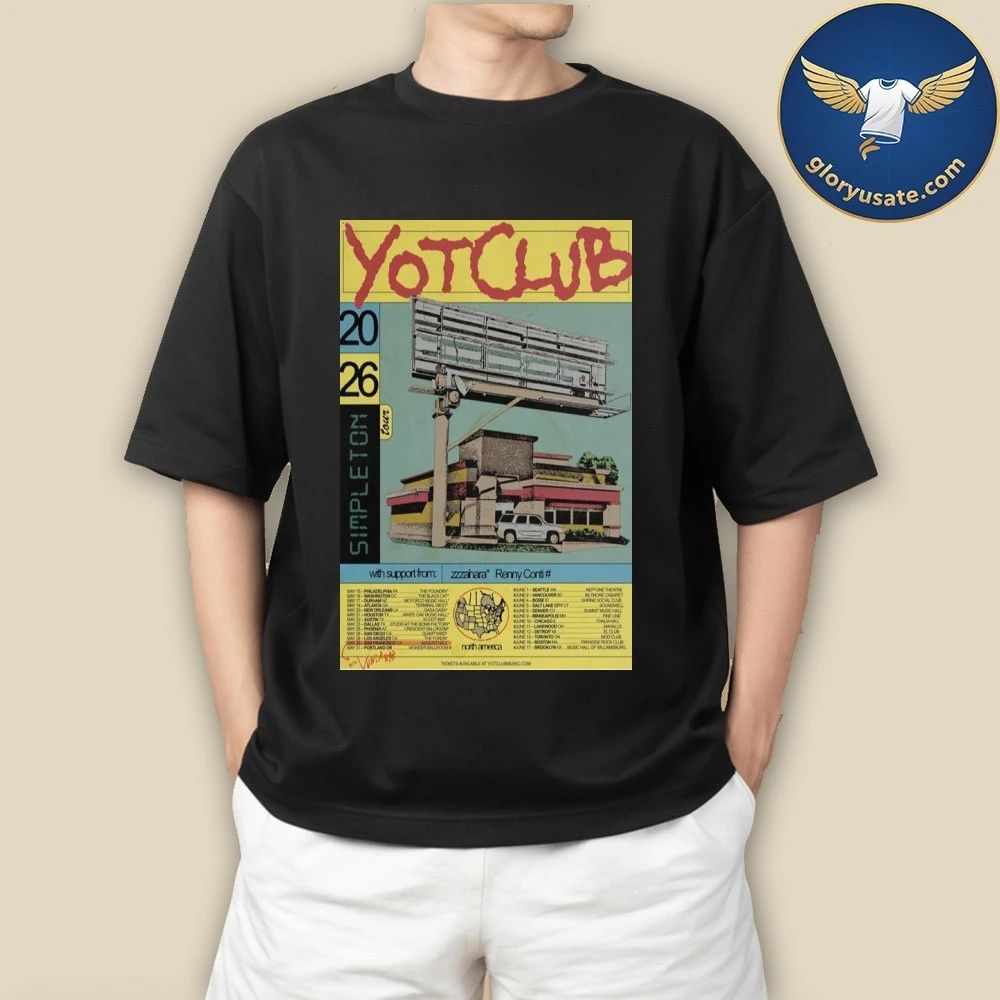 Yotclub Spring Tour 2026 Poster Shirt