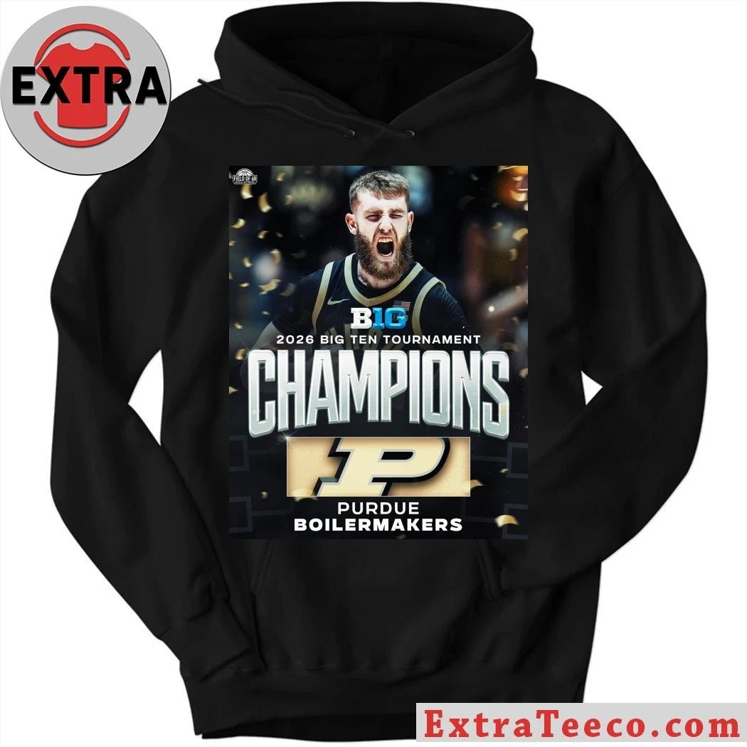 The Purdue Boilermakers won the 2026 Big Ten Tournament championship Shirt