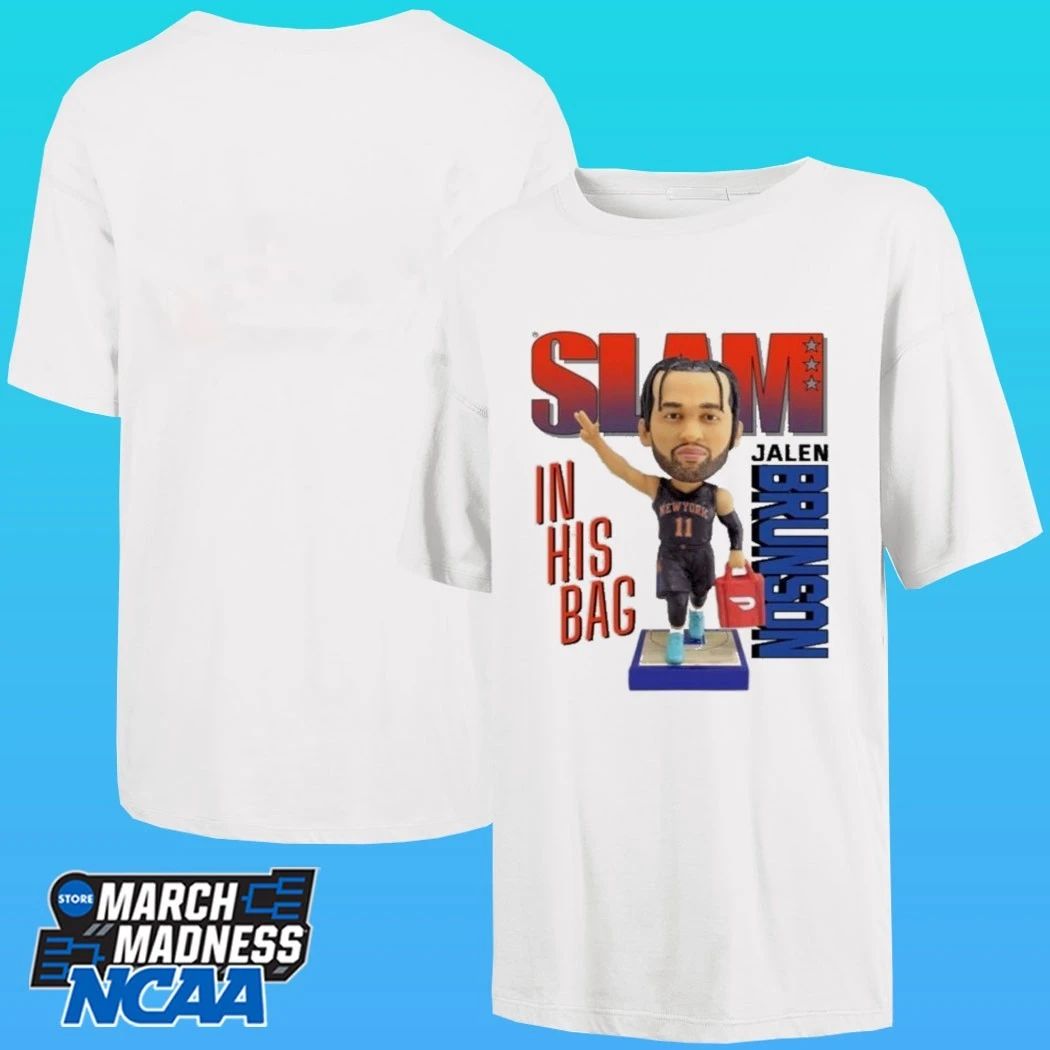 Slam Jalen Brunson Doordash In His Bag Shirt