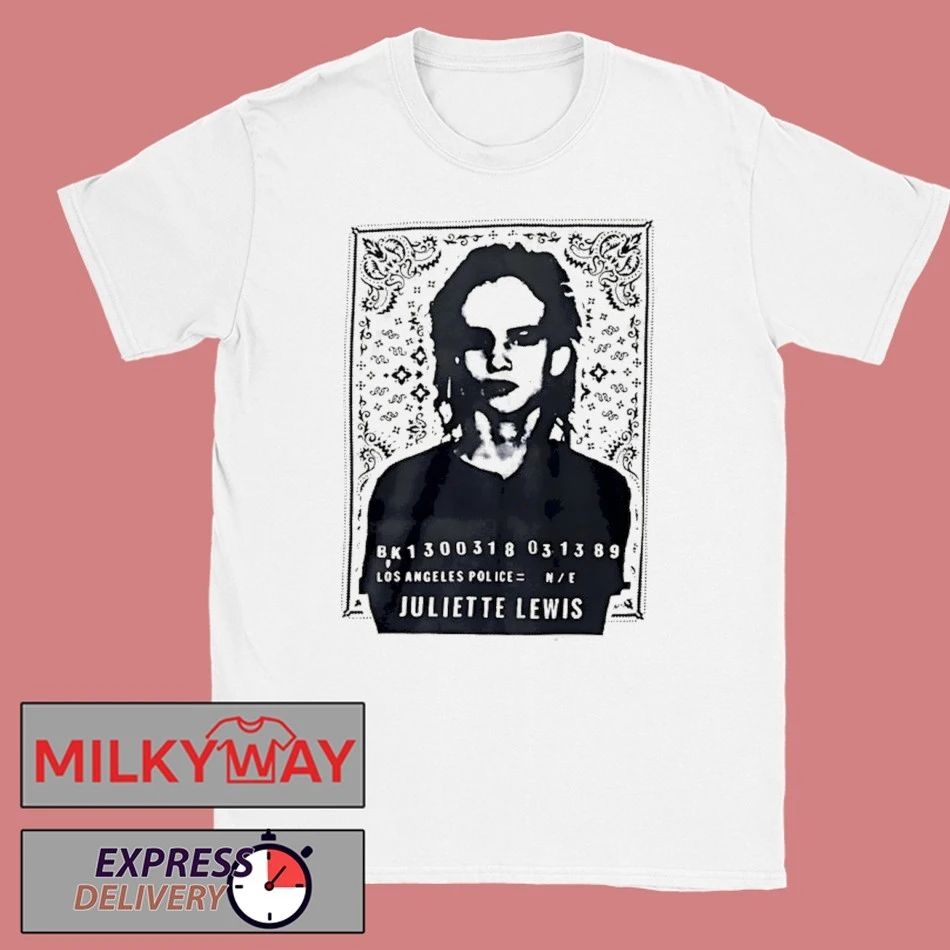 Juliette Lewis Mugshot Shirts