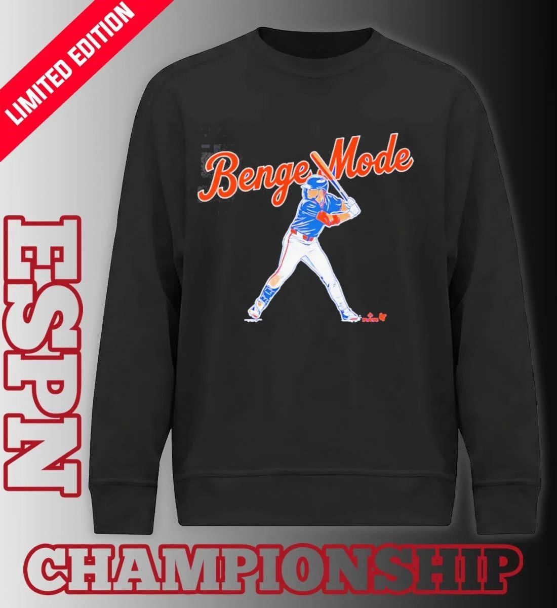 New York Mets Carson Benge Mode Shirt