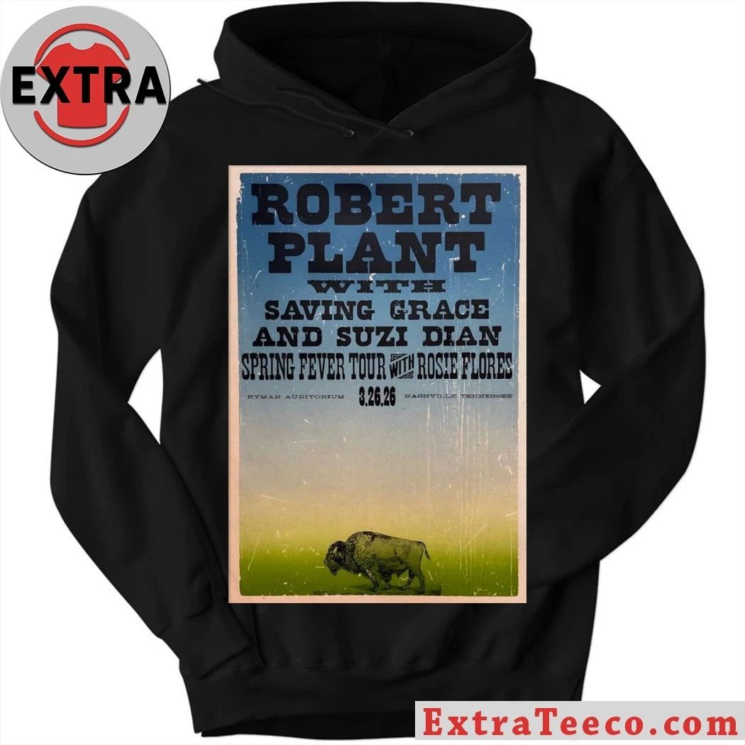 Robert Plant 3 26 2026 Nashville, TN Poster Shirt