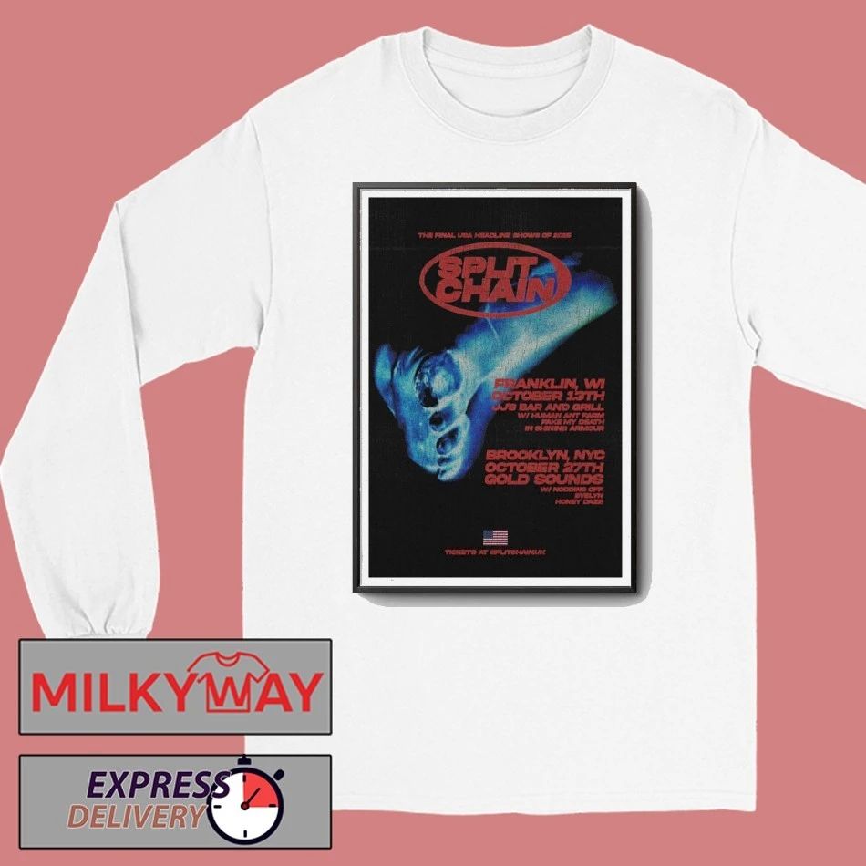 Split Chain JJ’s Bar & Grill Franklin WI Poster shirt