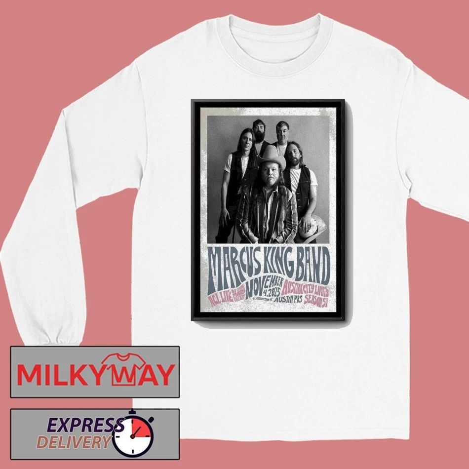 Marcus King Band In Austin, TX November 4 2025 Poster shirt