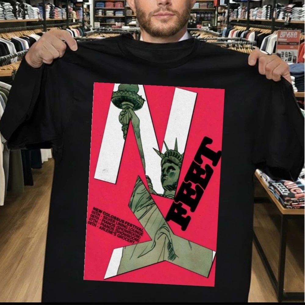 FEET New Colossus Festival New Yorks 2026 Poster Shirt
