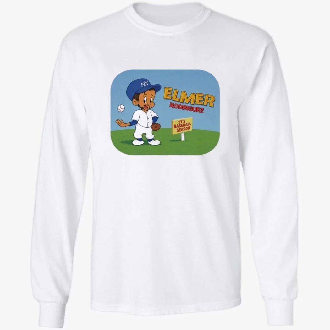Elmer Rodriguez Tunes Its Baseball Season New York Yankees Shirt