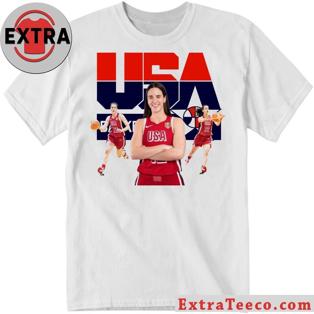 Caitlin Clark USA Basketball Named Mvp Of World Cup Qualifying Shirt