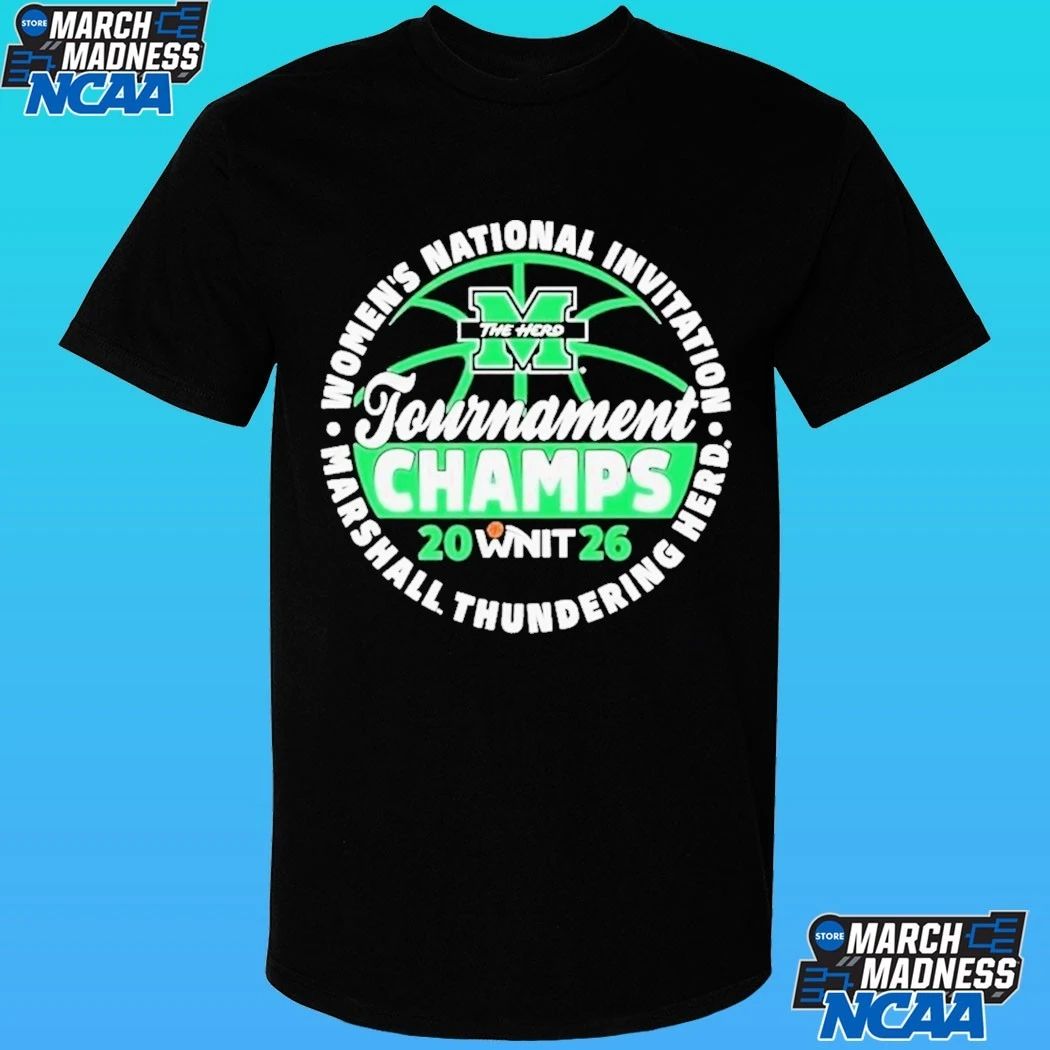Marshall Thundering Herd 2026 Women’s National Invitation Tournament Champions Shirt