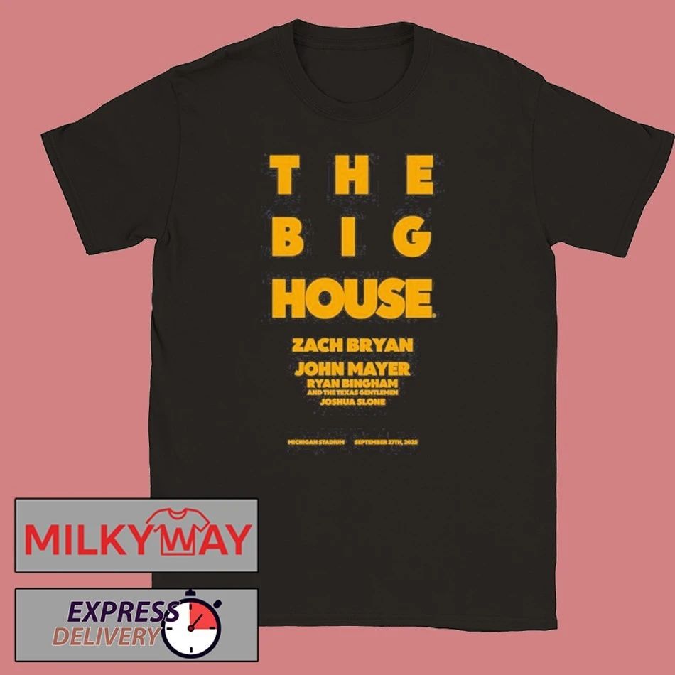 Zach Bryan Big House 2025 Shirt