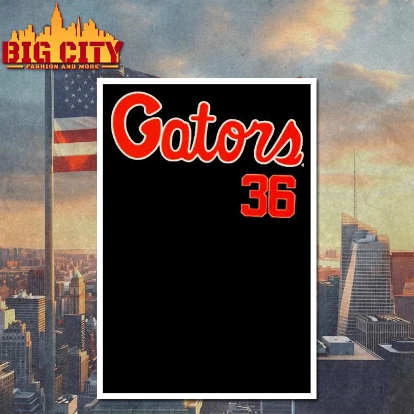 Wyatt Langford #36 Florida Gators Baseball Shirt