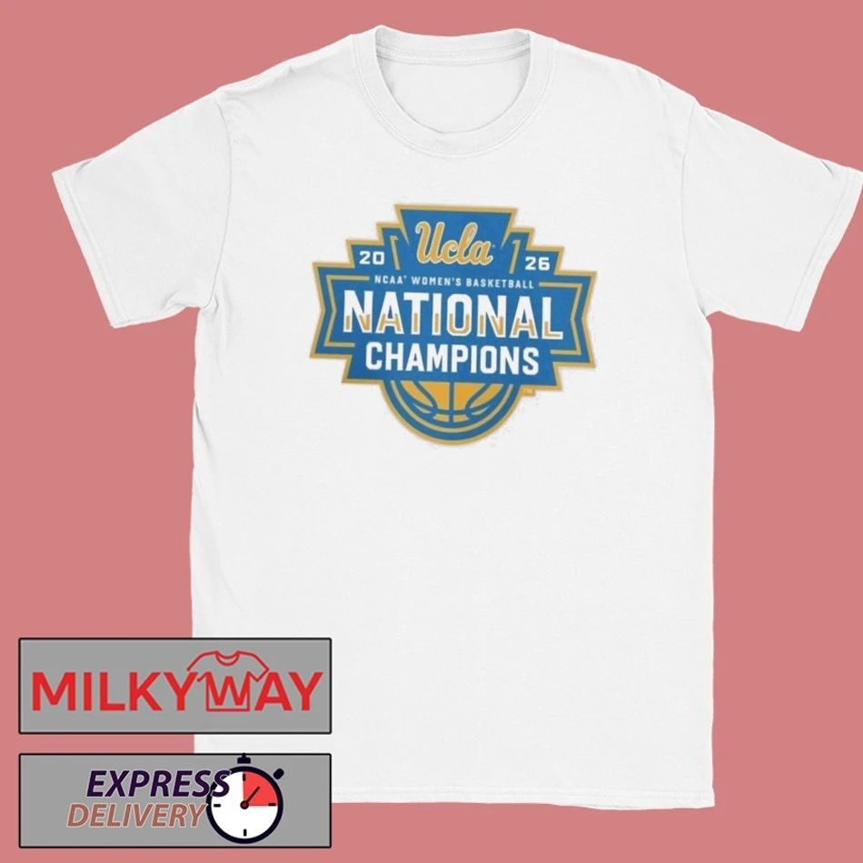 UCLA Bruins Women’s Basketball 2026 NCAA National Champions Fast Lock shirt