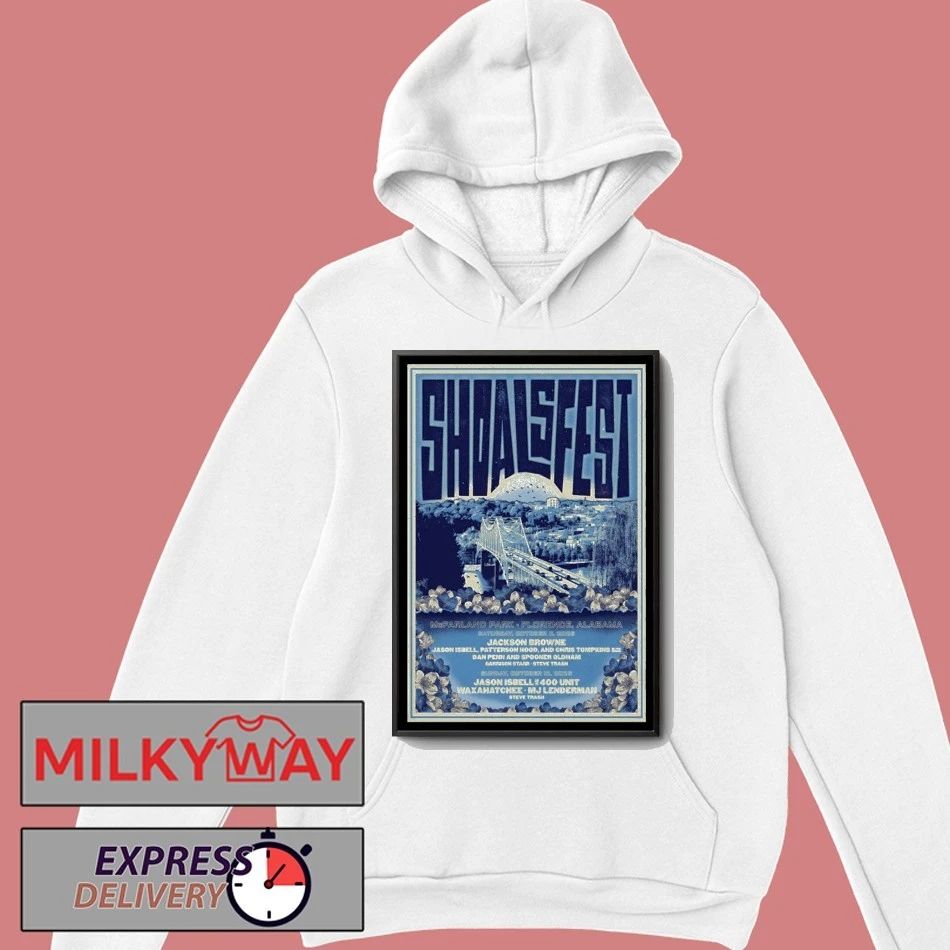 ShoalsFest Fall Tour 2025 McFarland Park Florence Poster shirt
