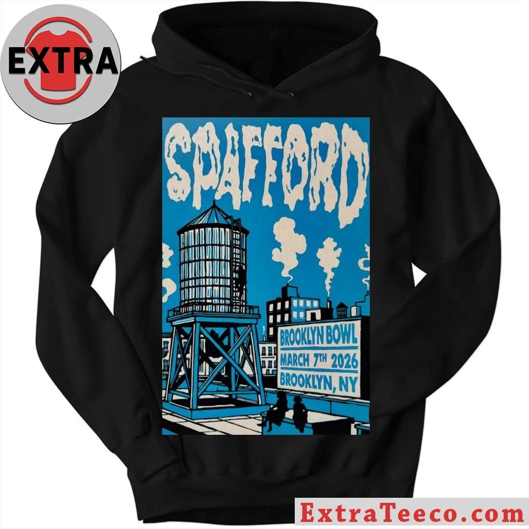 Spafford Brooklyn NY On March 7 2026 Tour Poster Shirt