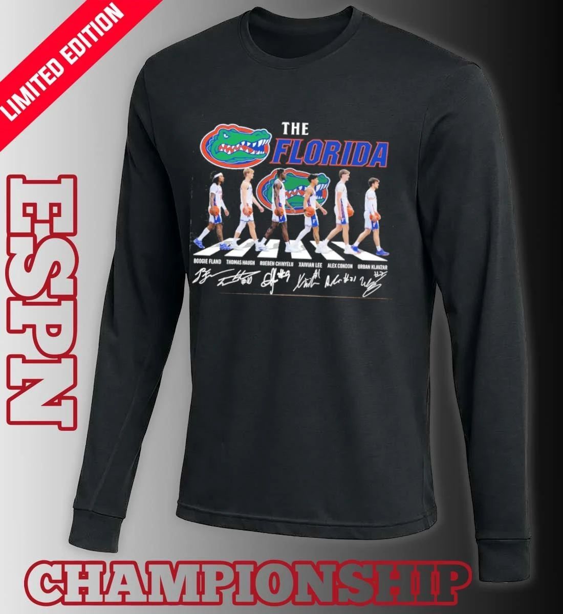 The Florida Gators Men’s Basketball Abbey Road Shirt
