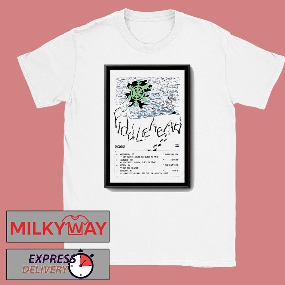 Fiddlehead December 2025 Tour Poster shirt