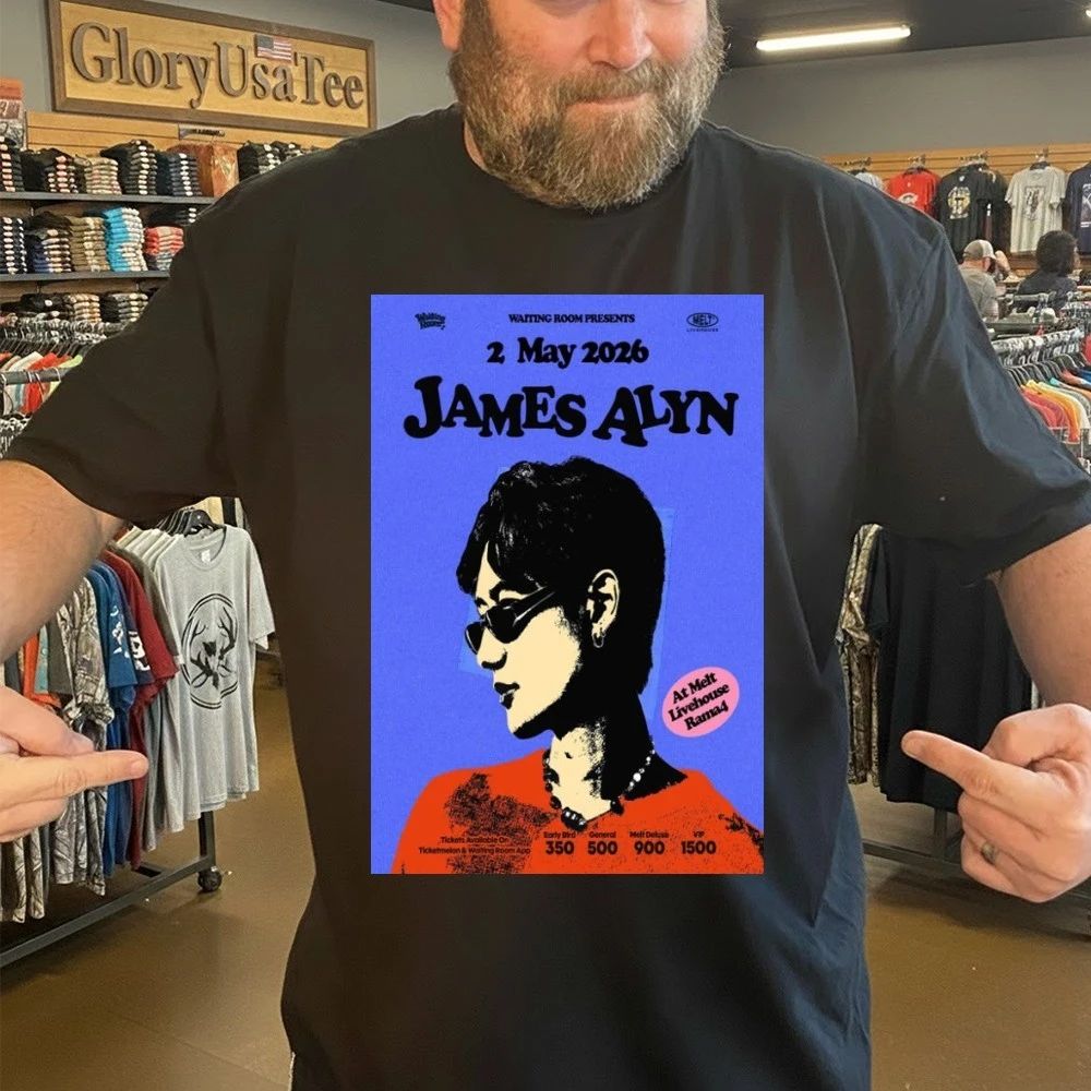 James Alyn At Melt Livehouse Rama 4 May 2026 Tour Shirt