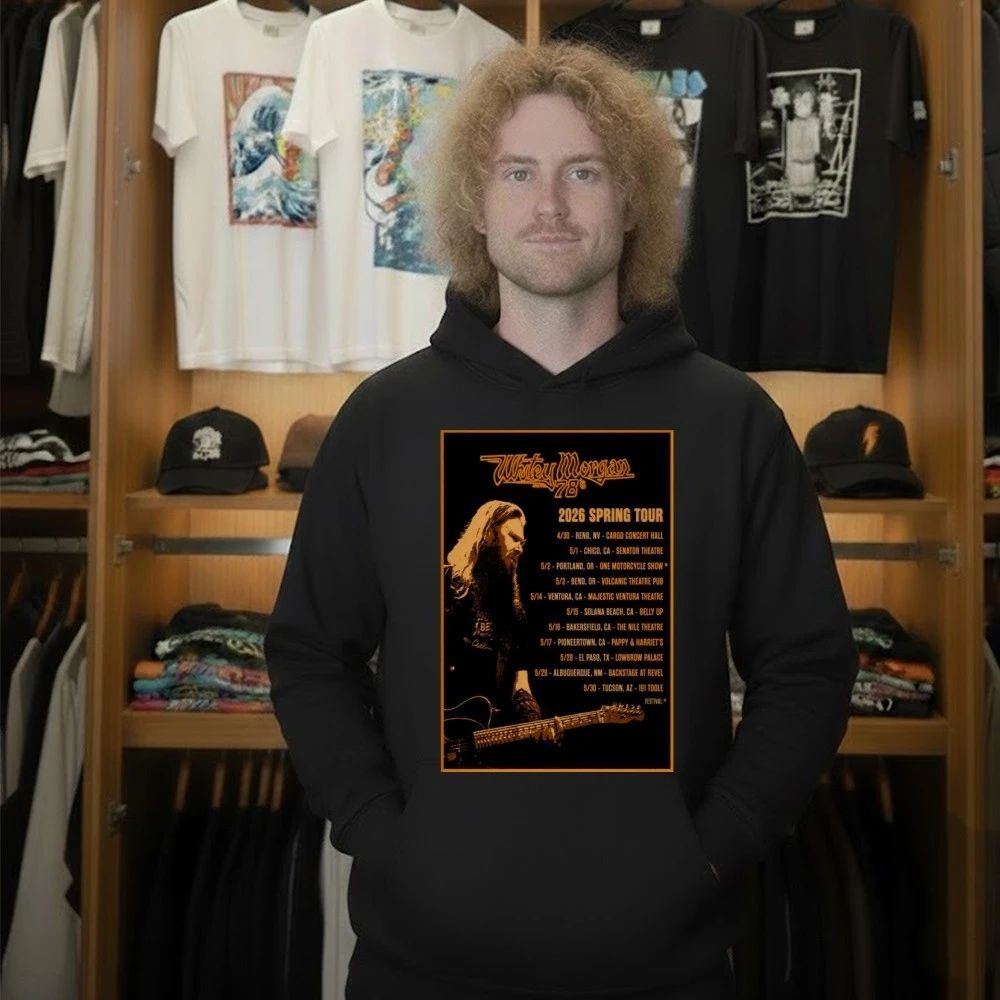 Whitey Morgan Spring 2026 Tour Shirt