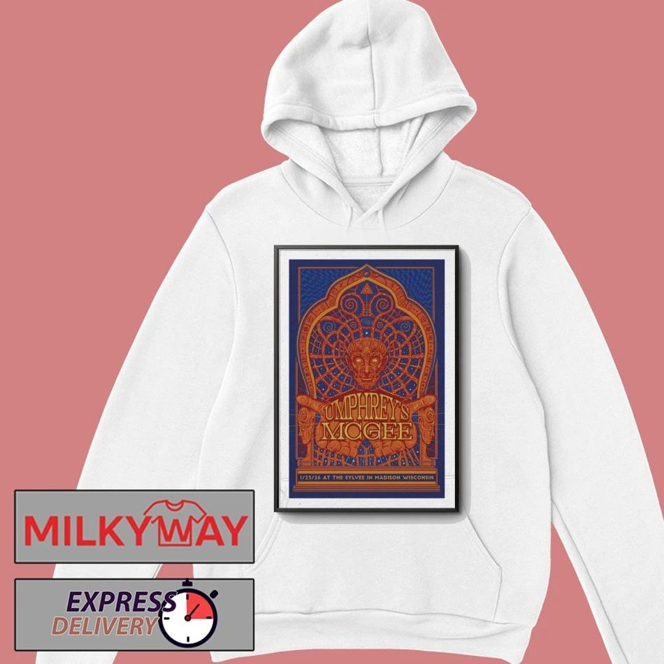 Umphrey’s McGee Madison, WI On January 23 2026 Event Poster shirt