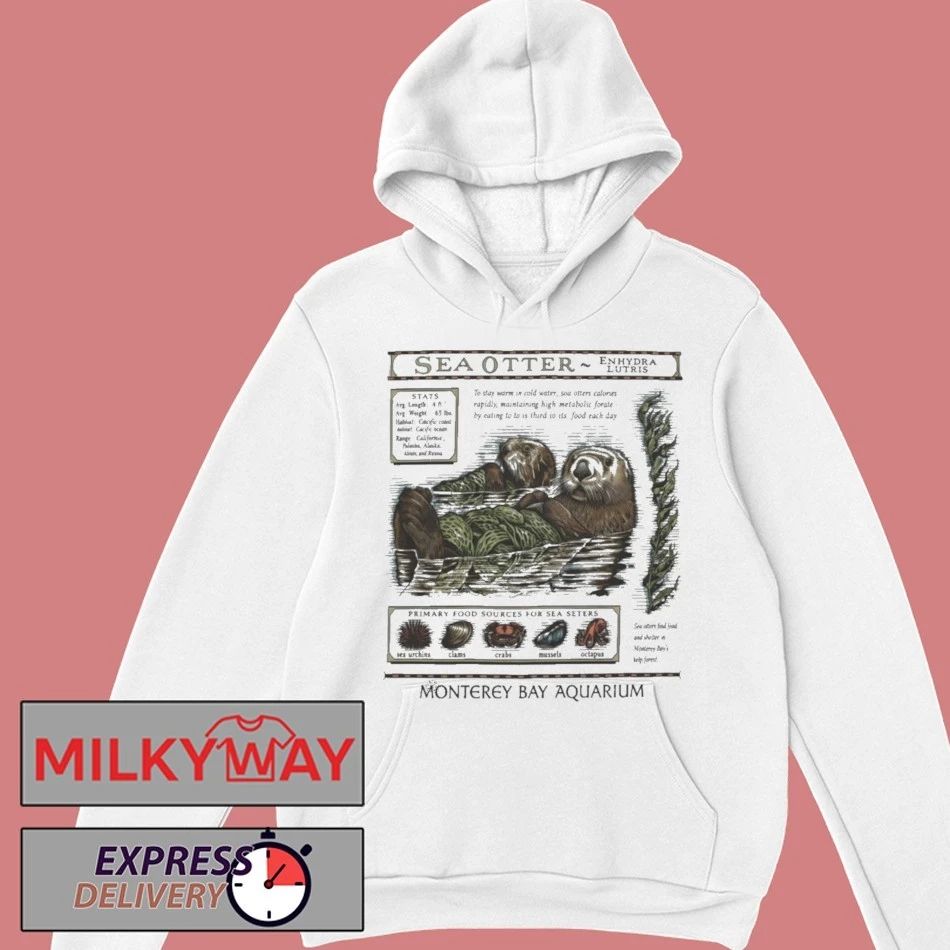 Taylor Sea Otter Monterey Bay Aquarium 2025 Shirt